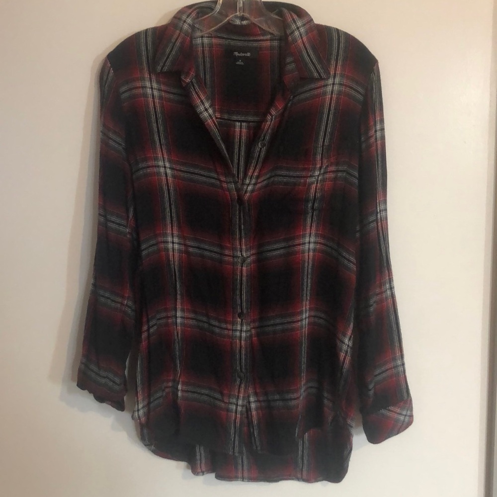 Madewell Flannel shirt size M